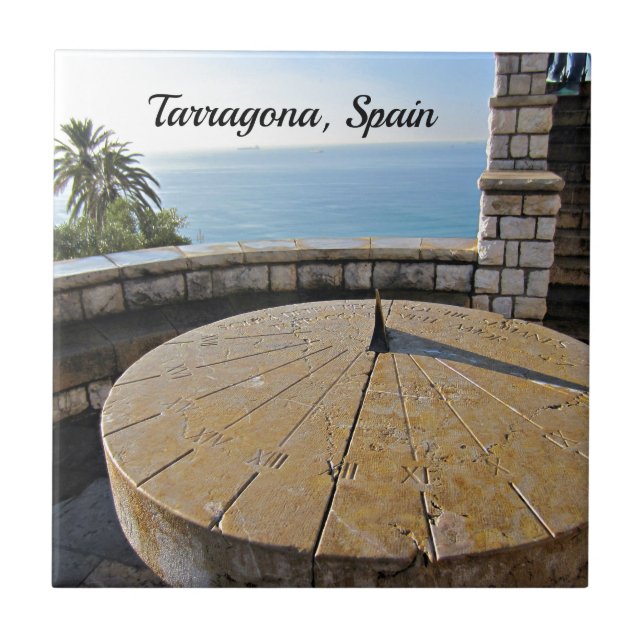 Tarragona, Spain Tile (Front)