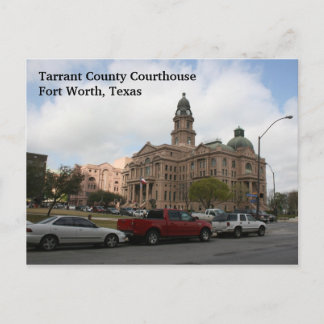 Tarrant County Courthouse (Day) Postcard