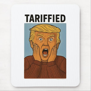 Tarrified Resist I Stand With Penguins  Mouse Pad
