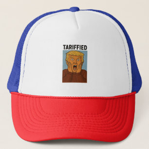 Tarrified Resist I Stand With Penguins  Trucker Hat