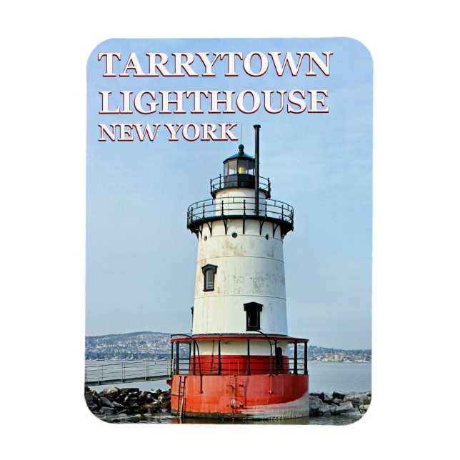 Tarrytown Lighthouse, New York 3x4 Flexi Magnet (Vertical)