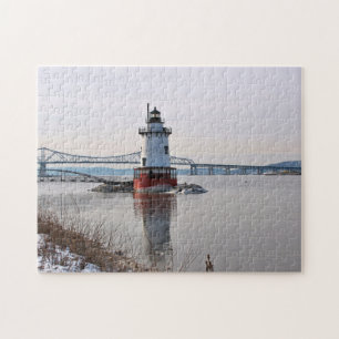 Tarrytown Lighthouse, New York Jigsaw Puzzle