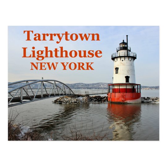 Tarrytown Lighthouse, New York Postcard