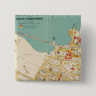 Tarrytown, N Tarrytown 2 Inch Square Button
