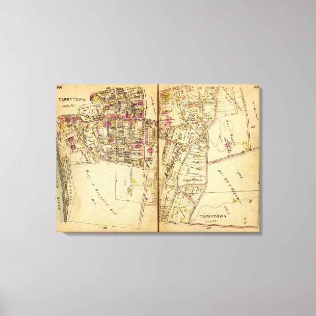 Tarrytown, New York 7 Canvas Print (Front)