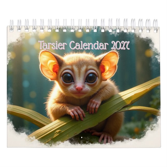 Tarsier Calendar 2027 (Cover)
