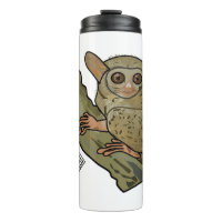 Tarsier cartoon illustration