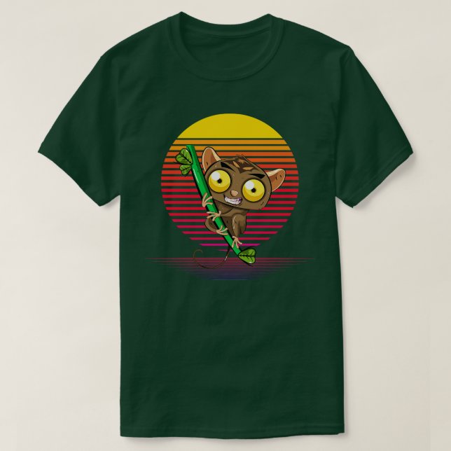 Tarsier Vapour T-Shirt (Design Front)