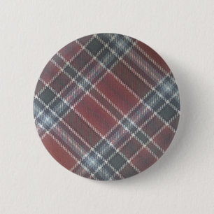 tartan 2 inch round button