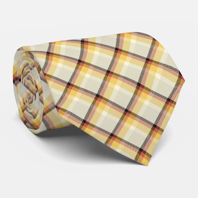 Tartan 5 Tie (Rolled)