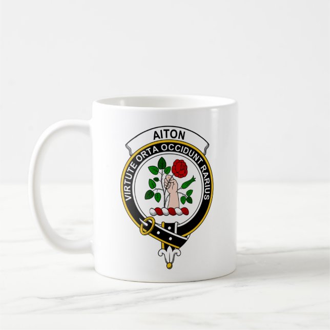 Tartan Aiton Mug - taille 11oz (Gauche)