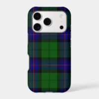 tartan Armstrong bleu et vert à carreaux