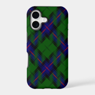 tartan Armstrong bleu et vert à carreaux