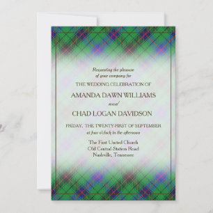 Tartan Beauty Clan Davidson Scottish Plaid