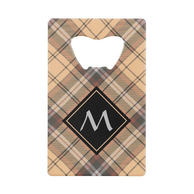 Tartan beige et Brown (Devant)