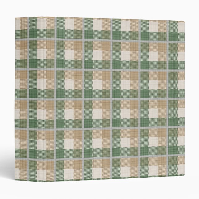 Tartan Binder (Front/Spine)