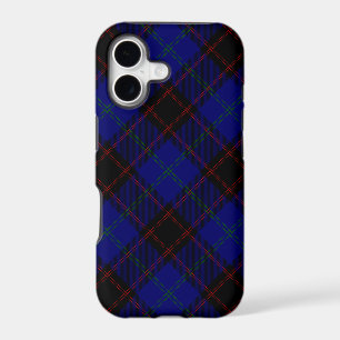 Tartan bleu noir à carreaux à la maison