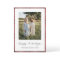Tartan Border/Back Happy Holidays Photo Card