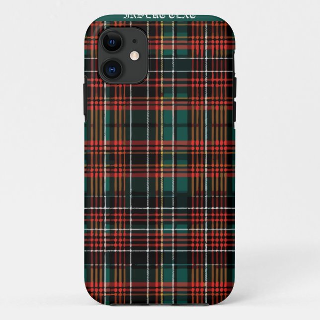 Tartan Case-Mate iPhone Case (Back)