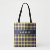 tartan check personalized winter