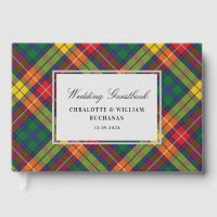 Tartan Clan Buchanan Plaid Multicolor Check Custom