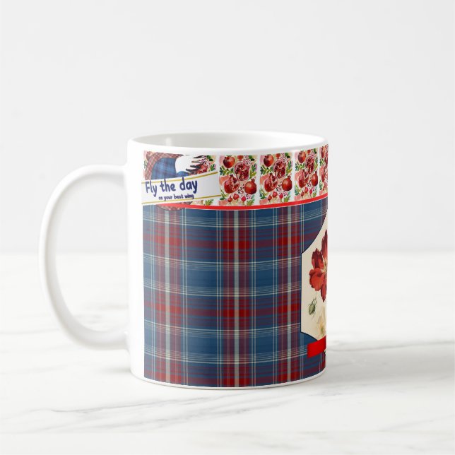 Tartan collection primo coffee mug (Left)