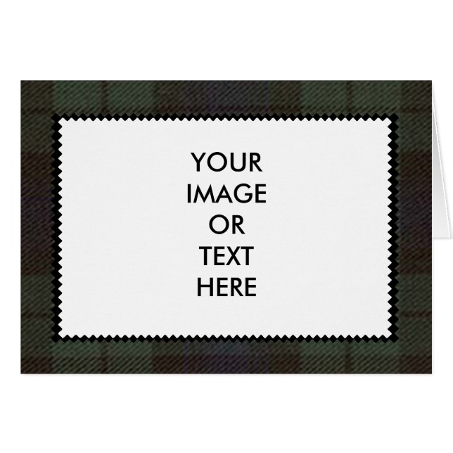 Tartan Colours 2 The MUSEUM Zazzle Gifts Template (Front Horizontal)