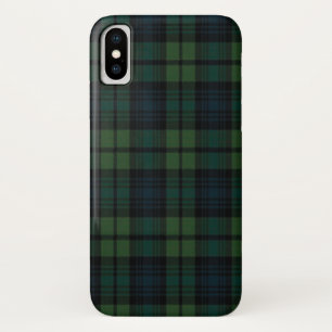 Tartan Coque-Mate à peine Il iPhone X Coque