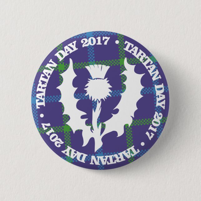 Tartan Day Button 2017 (Front)