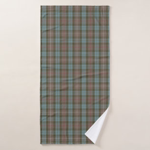 Tartan de chasse de Fraser de clan patiné