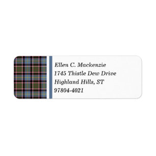 Tartan de Stirling et de secteur de Bannockburn