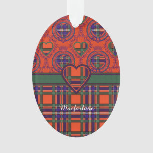 Tartan d'écossais de plaid de clan de Macfarlane