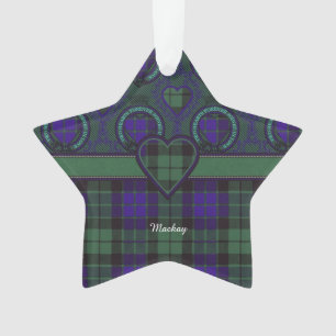 Tartan d'écossais de plaid de clan de Mackay