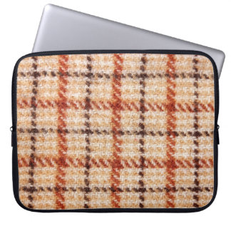 Tartan Design: Classic Textile Texture. Laptop Sleeve