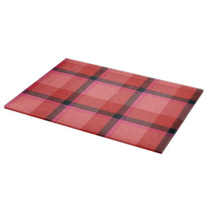 Tartan Design Cutting Board