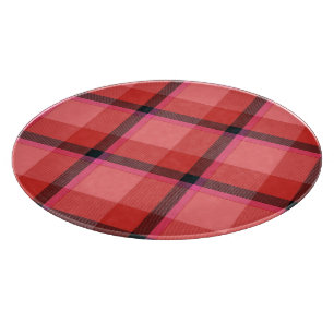 Tartan Design Cutting Board