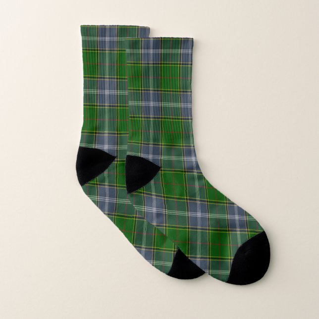 Tartan du Clan Écossais Pringle (Paire)