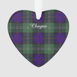 Tartan écossais de kilt de plaid de clan de Cheyne