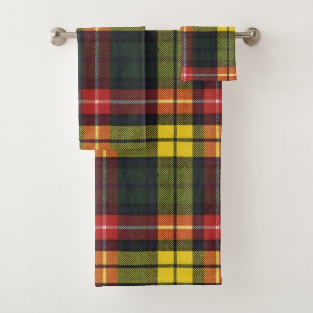 Tartan écossais d'origine moderne de Buchanan (En situation)