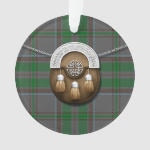 Tartan et escarcelle irlandais de Wicklow du comté