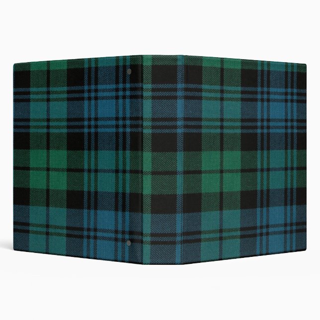 Tartan Fabric Avery Signature 1.5" Binder (Background)