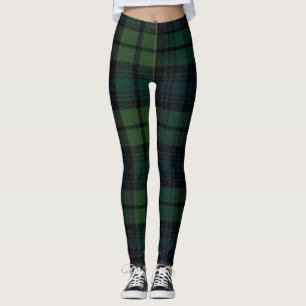 Tartan Fabric Leggings