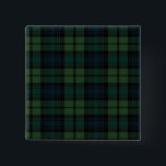 Tartan Fabric Square Button<br><div class="desc">Tartan Fabric Square Button</div>