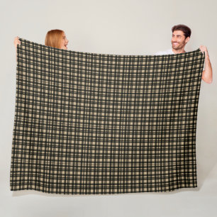 Tartan fleece blanket