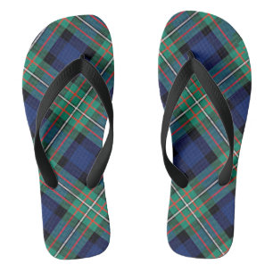 Tartan Flip Flop Sandals