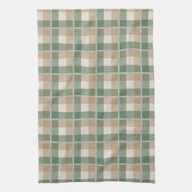 Tartan Kitchen Towel (Vertical)