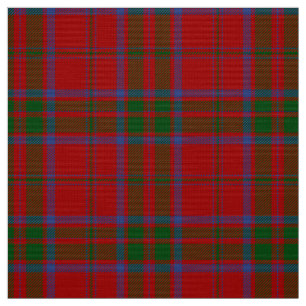 Tartan MacDonald Tartan tissu plaid rouge, vert et