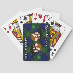 Tartan MacKay Clan Écossais Jeu de Cartes