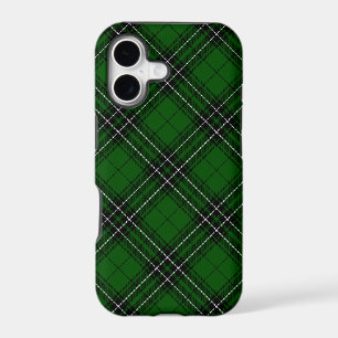 Tartan MacLean Vert et Noir à Carreaux