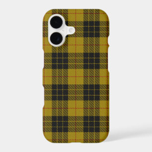 tartan MacLeod jaune carreaux noirs
